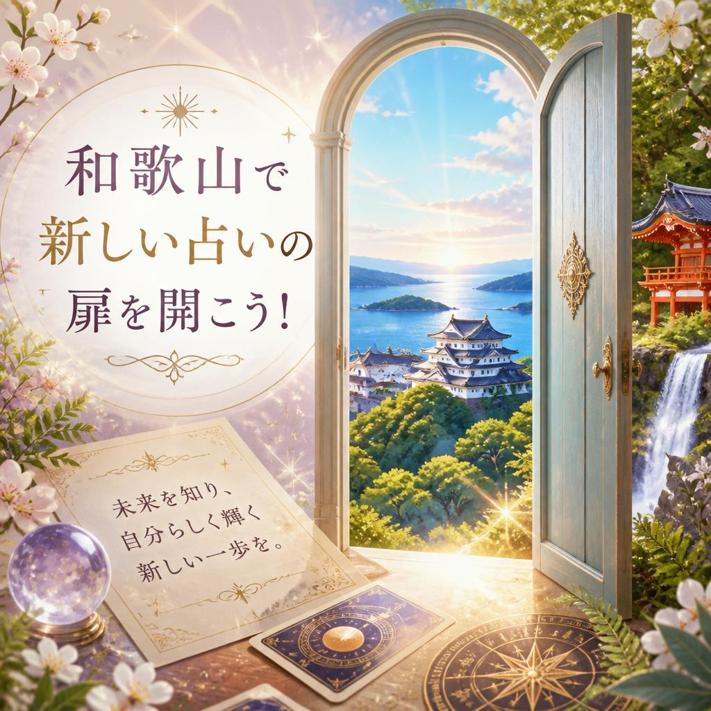 和歌山で新しい占いの扉を開こう！