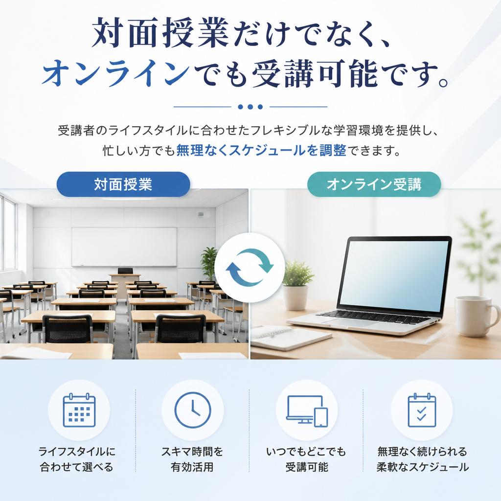 フレキシブルな学習スタイル