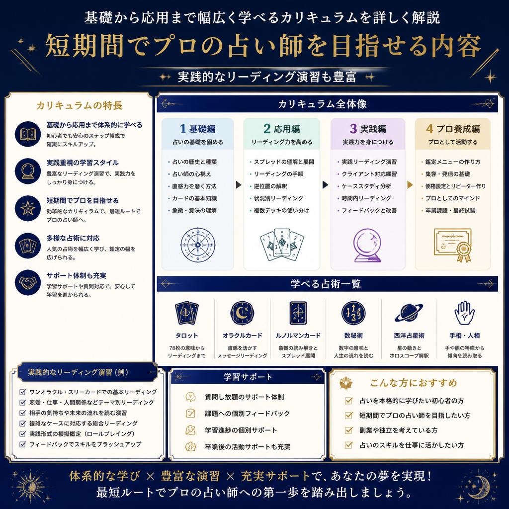 充実した講座内容