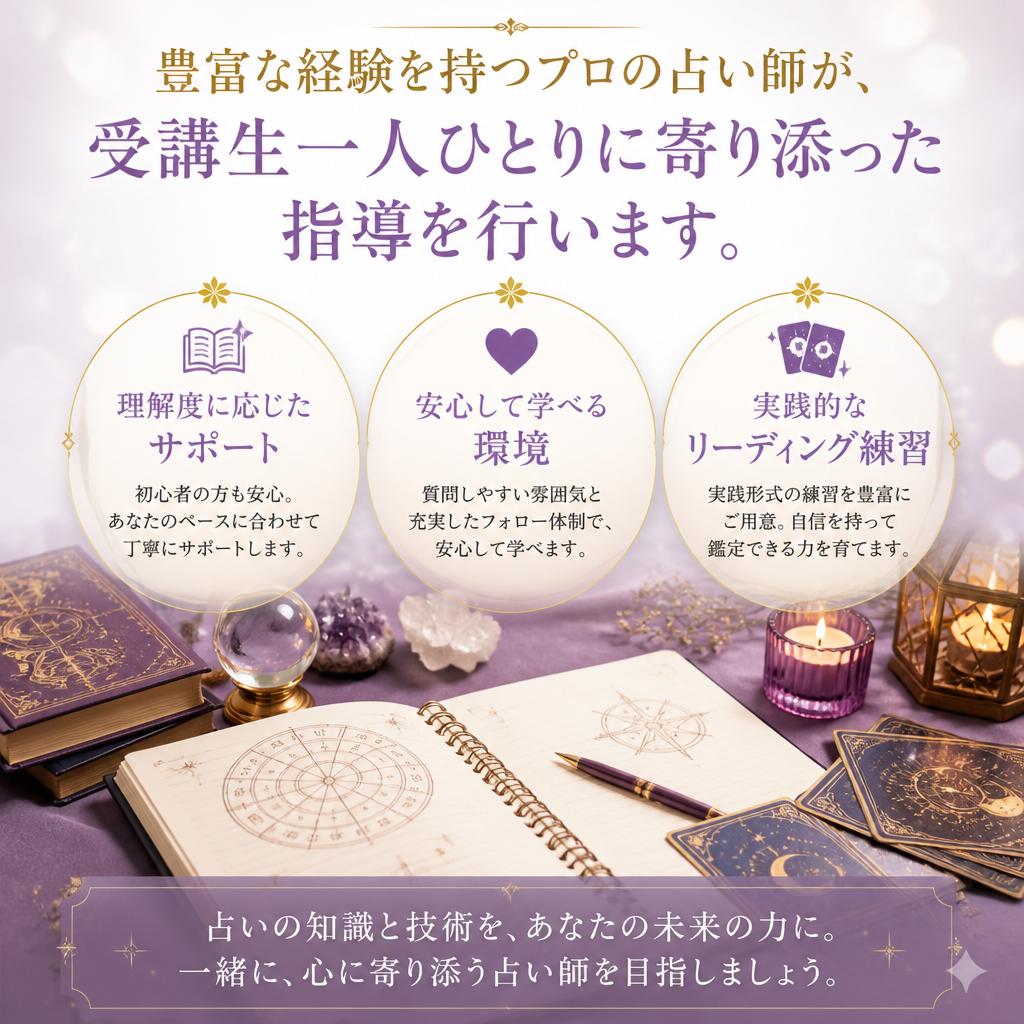プロの講師陣による指導