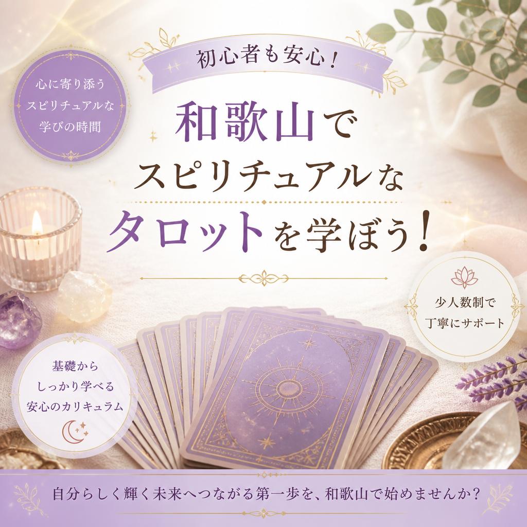 初心者も安心！和歌山でスピリチュアルなタロットを学ぼう！