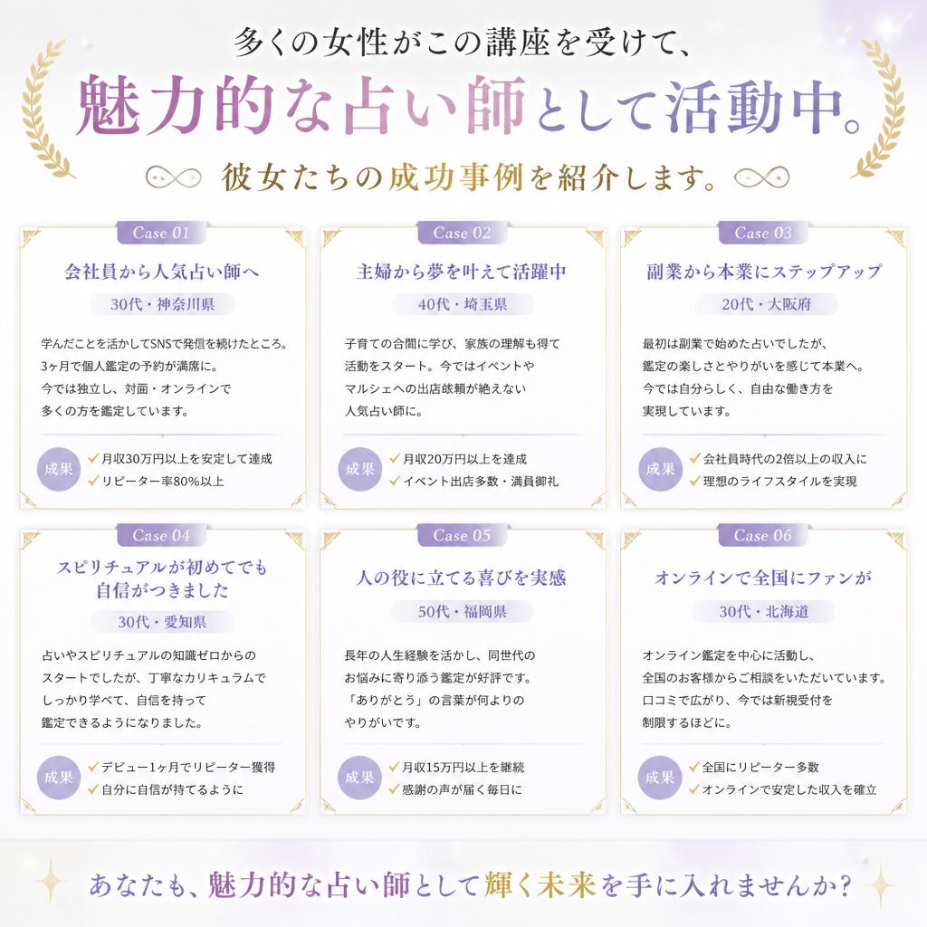 受講生の成功事例