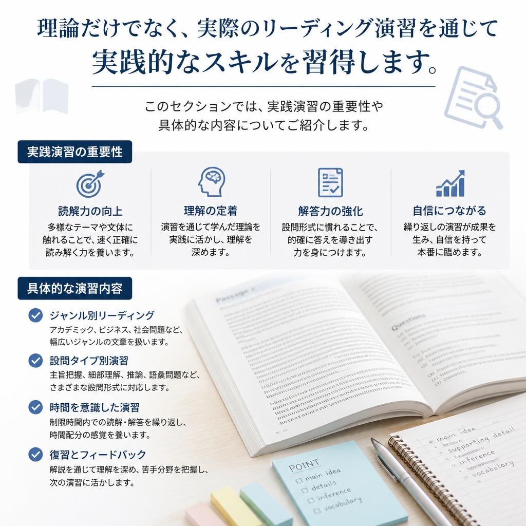 実践演習でスキルを磨こう！