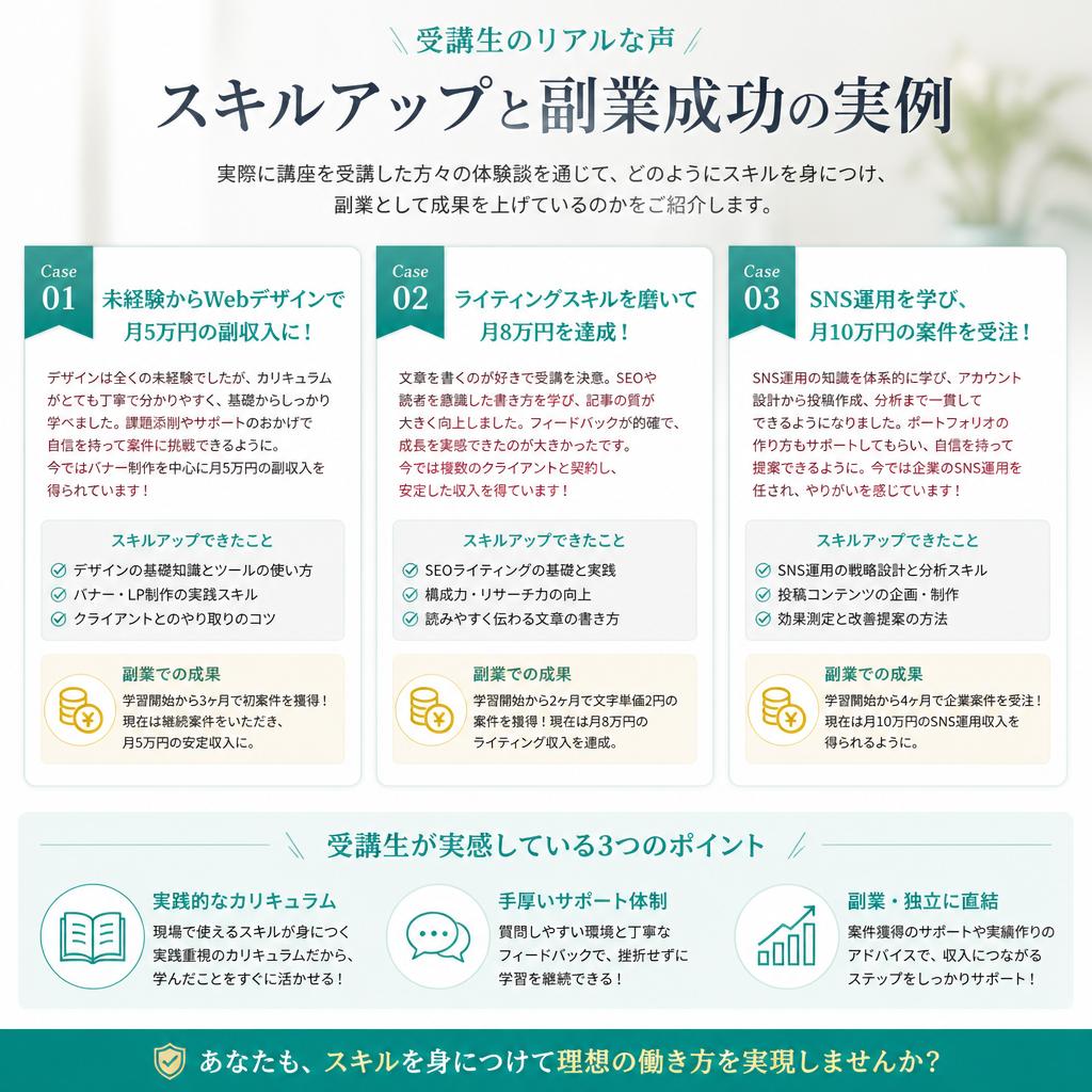 受講生の声