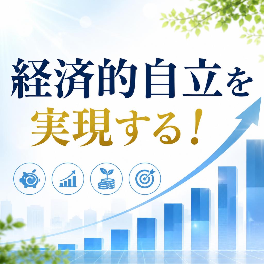 経済的自立を実現する！