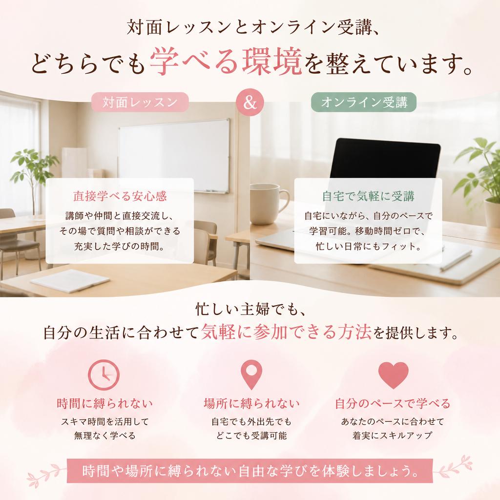 柔軟な学びのスタイル