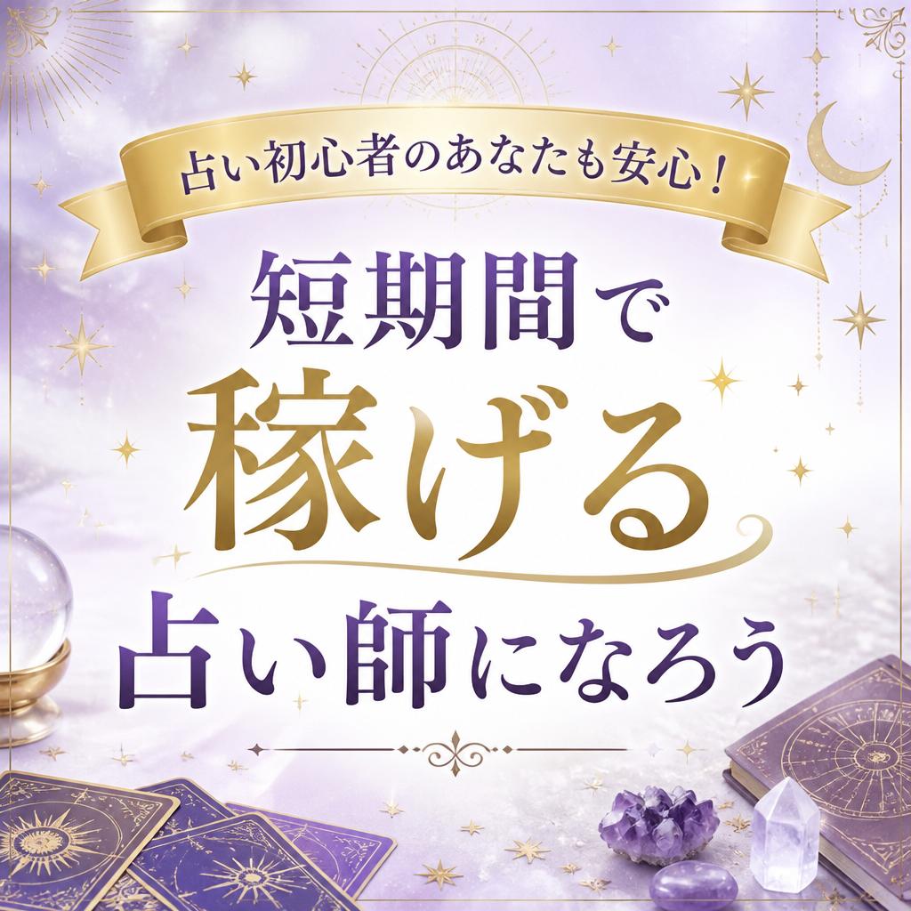 占い初心者のあなたも安心！短期間で稼げる占い師になろう