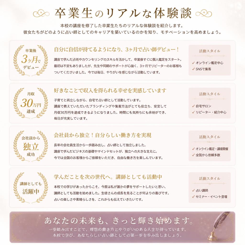 リアルな体験談を通じた成功事例
