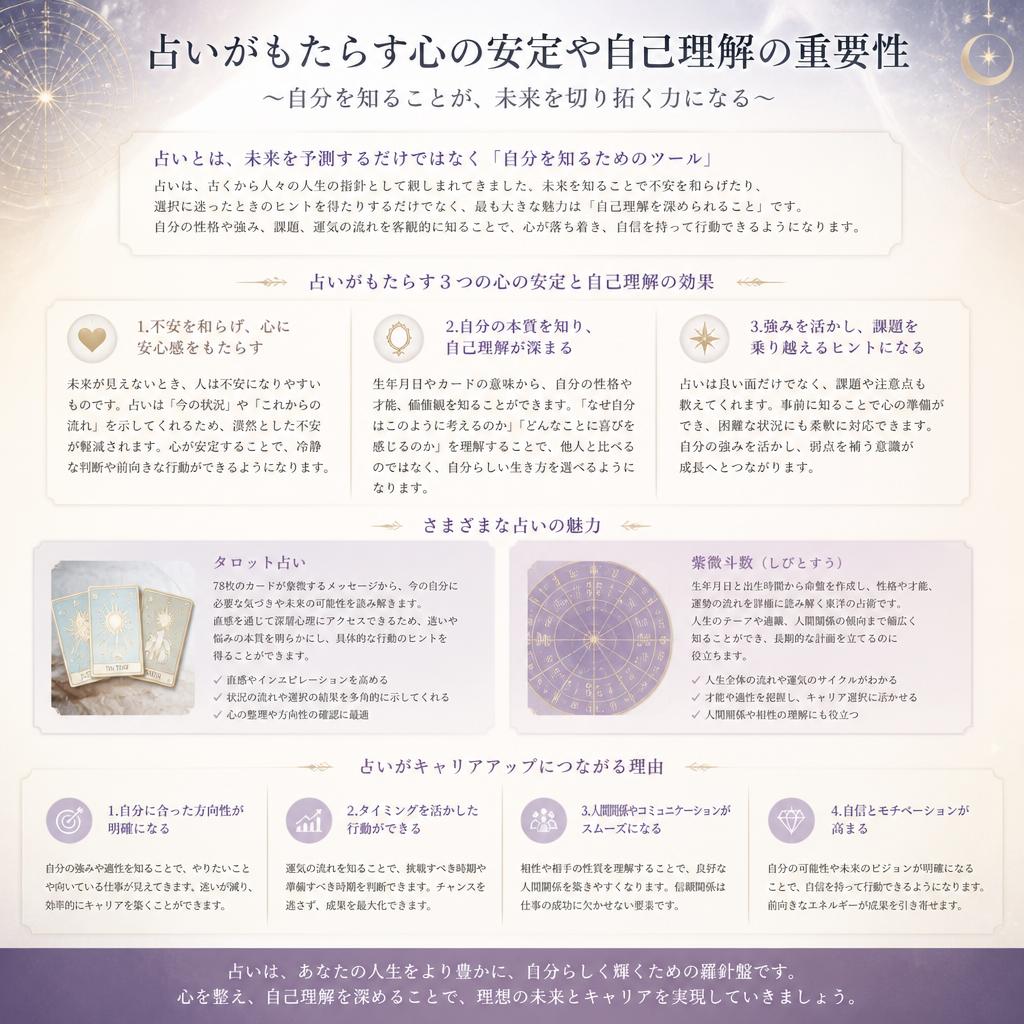 占いの魅力とは？