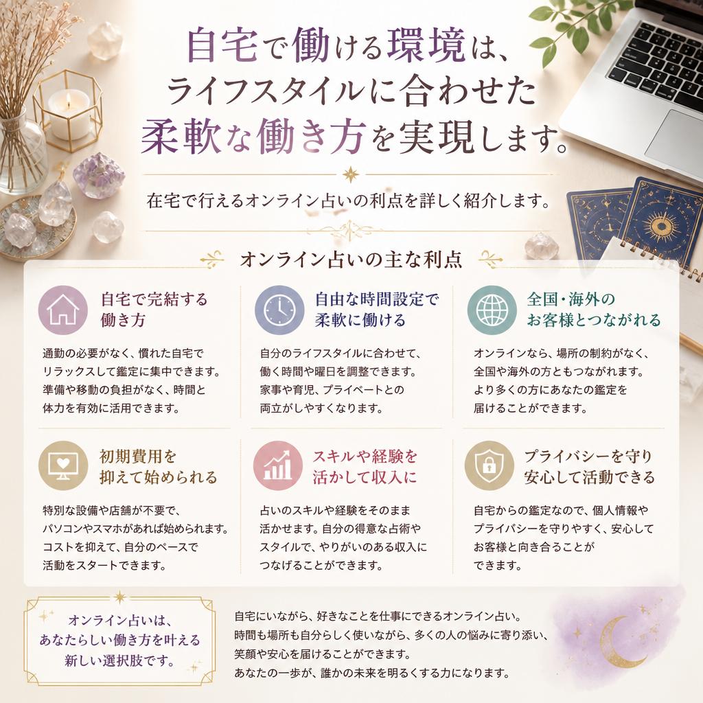 2. 在宅でできる！オンライン占いの魅力