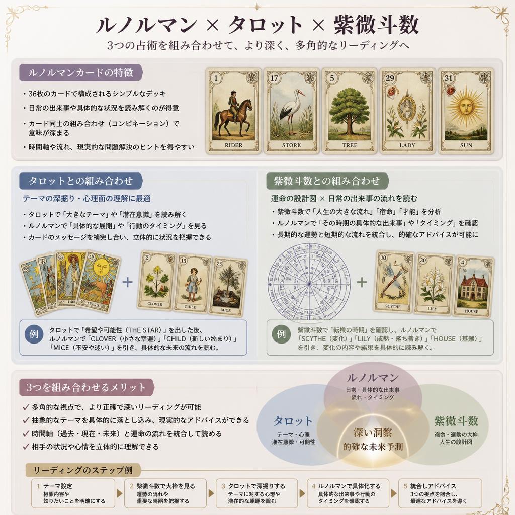 ルノルマンカード入門で占いの幅を広げよう