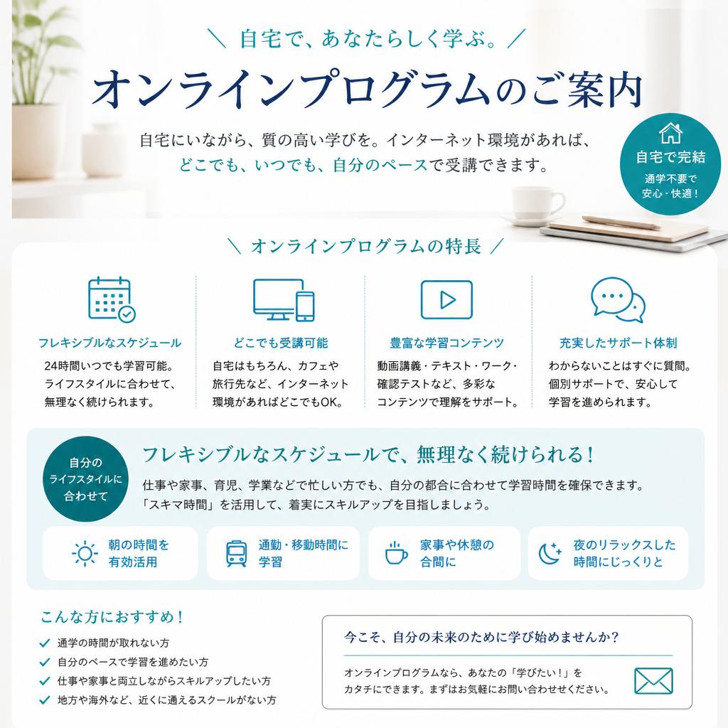 第3セクション: オンライン講座での学び
