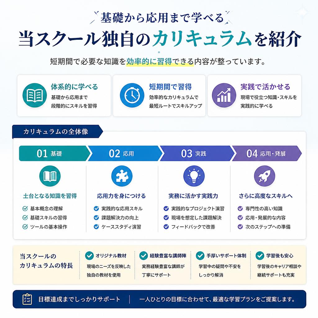 充実した占いカリキュラム