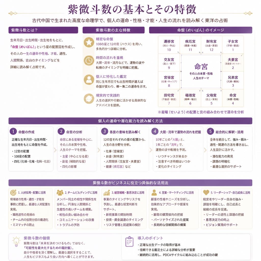 紫微斗数入門の魅力