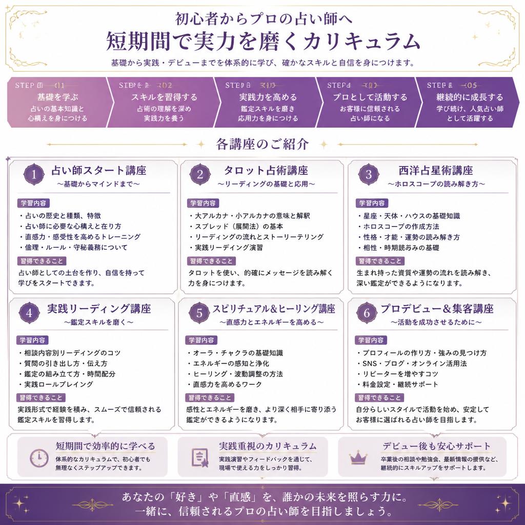 タロット占いの基礎から応用まで