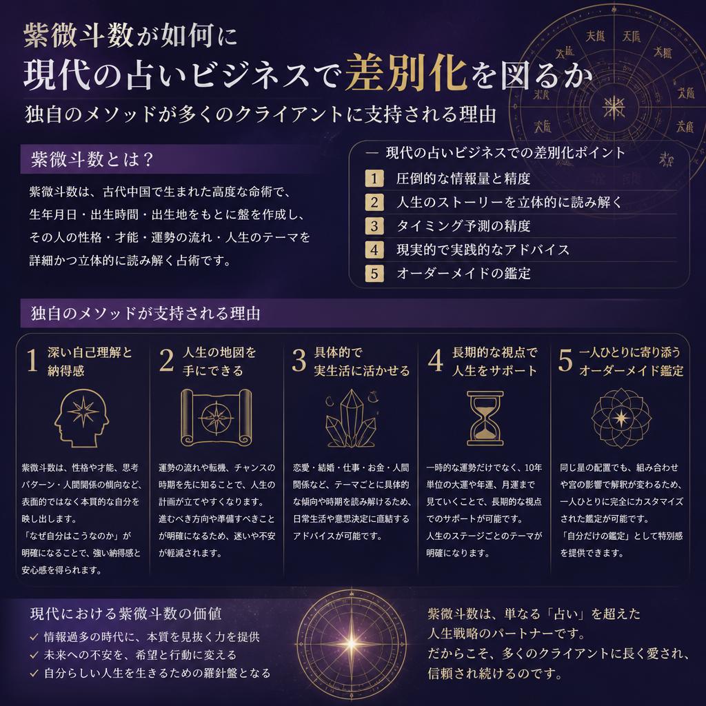 紫微斗数の魅力とその実践