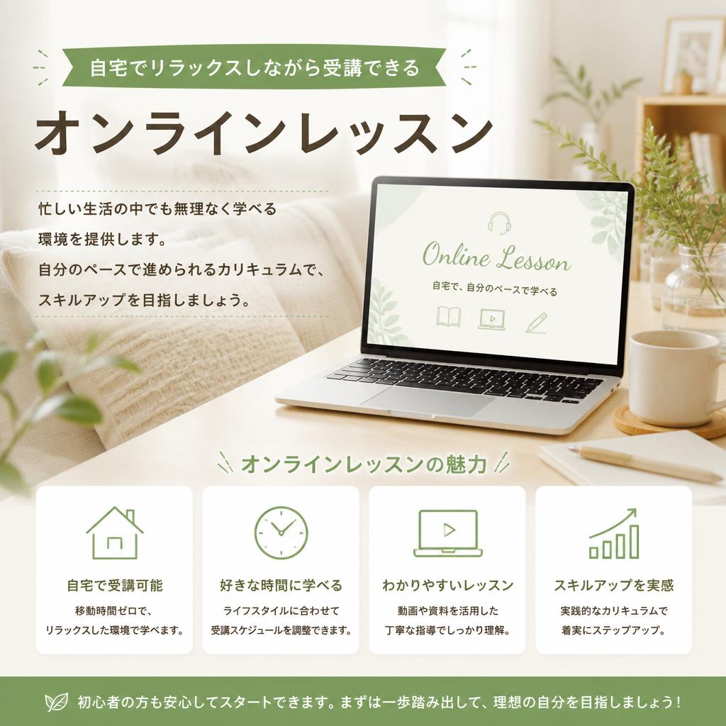在宅での学びを最大限に活用するプログラム