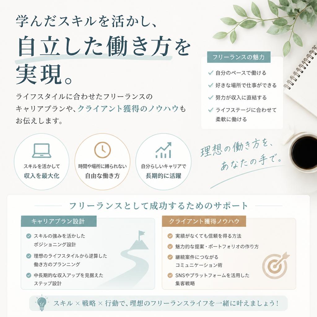 フリーランスとして活躍するために