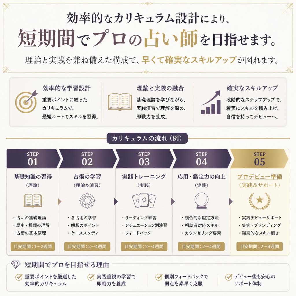 3. 短期間で習得可能