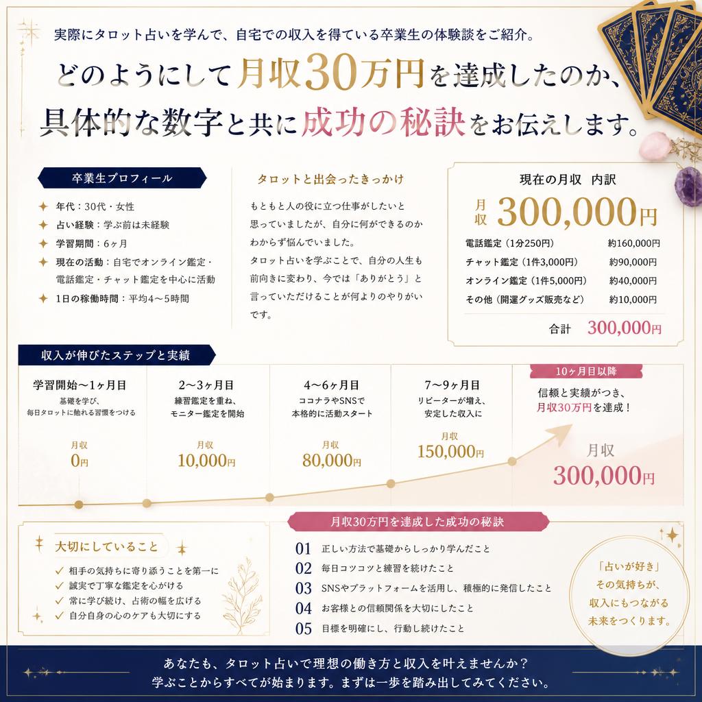 成功事例：体験談と実績