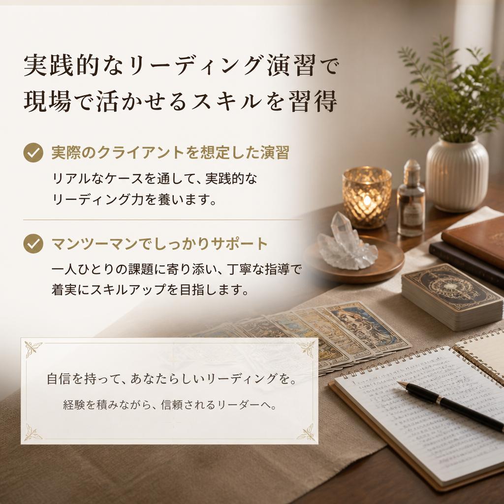 実践的なリーディングでスキルを磨く