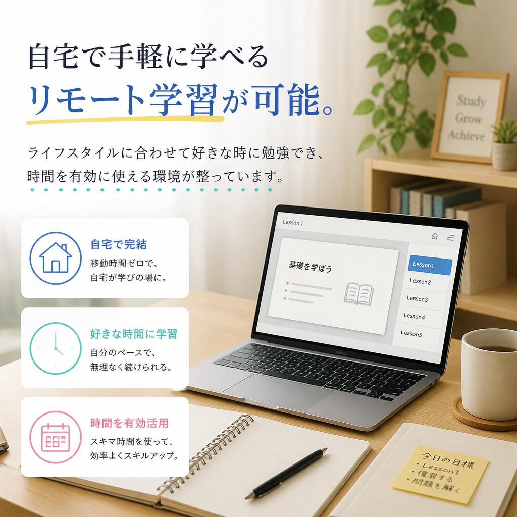 自宅学習のメリット