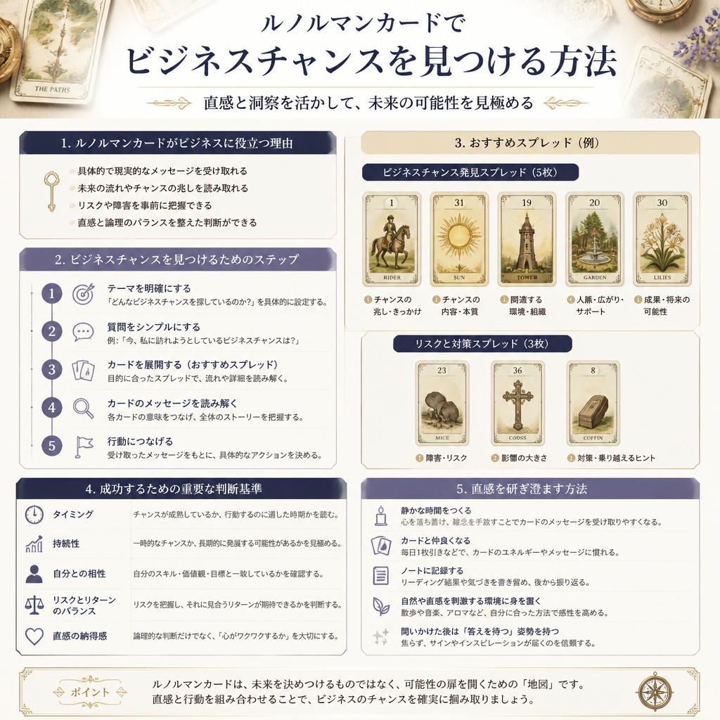 ビジネスチャンスの見極め方